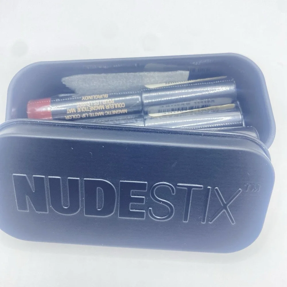 Nudestix Mini Eye Lip Cheek 3pc Pencil Set New